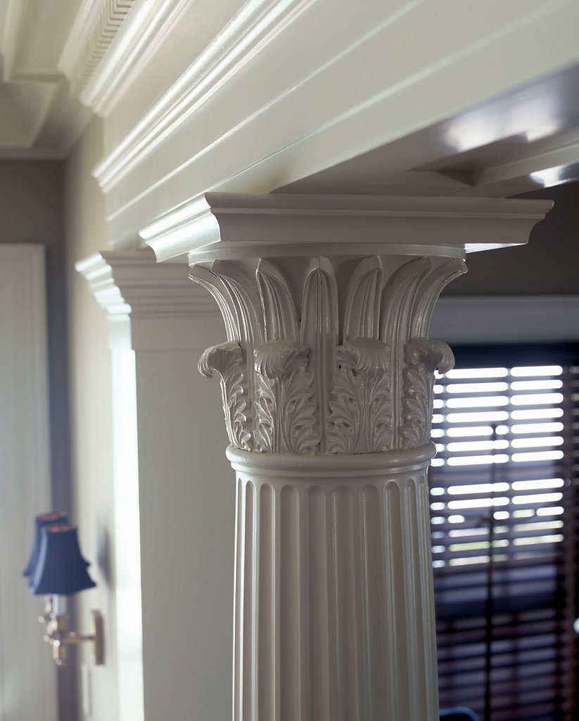 A Corinthian Capital in Chadsworth Cottage